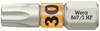 Wera 05066144001 867/1 Torx-Bit Antrieb: 1/4" (6.3 mm) Abtrieb: TORX TX 30 25 mm