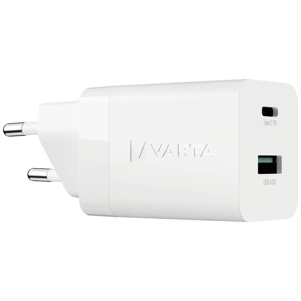 Varta Speed Charger 38 W 57955101111 USB-oplader 2 x USB, USB-C Thuis