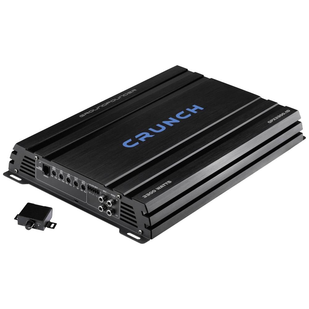 Crunch GPX3300.1D Digitale versterker 1-kanaals 3300 W Volume-bass-treble control Geschikt voor (aut