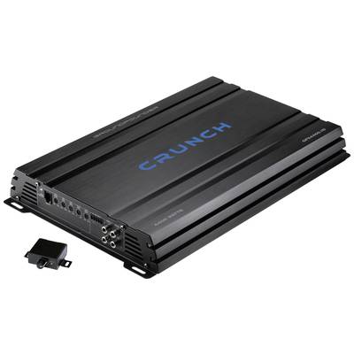 Crunch GPX4400.1D 1-Kanal Digital Endstufe 4400 W Lautstärke-/Bass-/Höhen-Regelung Passend für (Auto-Marke): Universal
