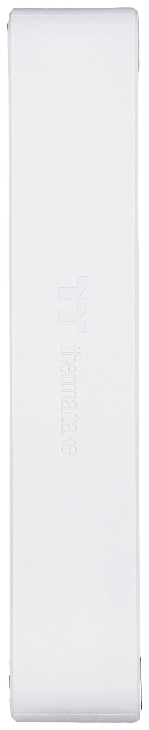 Ein weißes, vertikal ausgerichtetes Gerät mit abgerundeten Ecken und einer glatten Oberfläche, möglicherweise ein elektronisches Gerät.