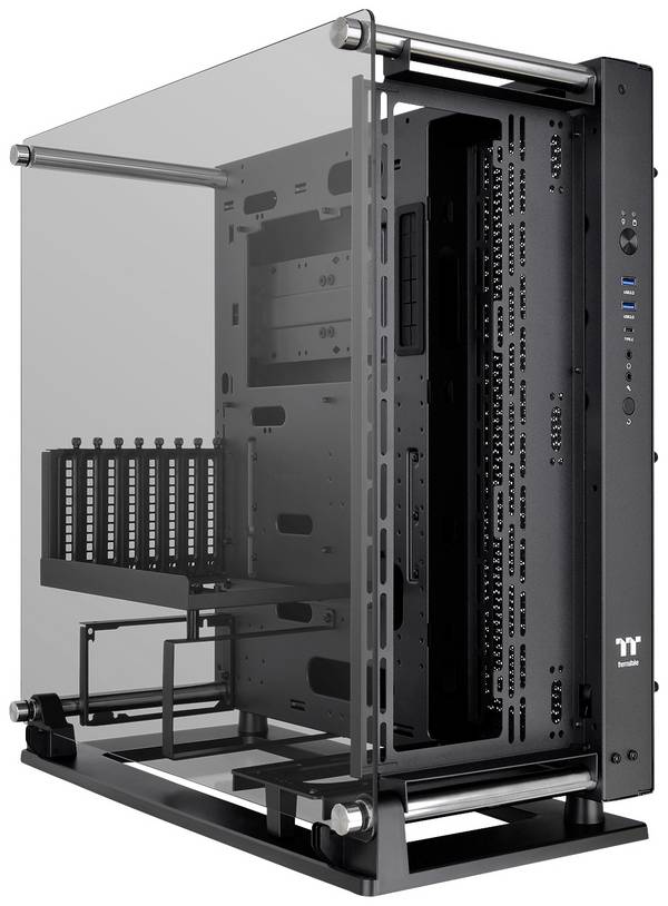 Core P3 TG Pro - Mid tower - E-ATX - Seitenteil mit Fenster (gehärtetes Glas)