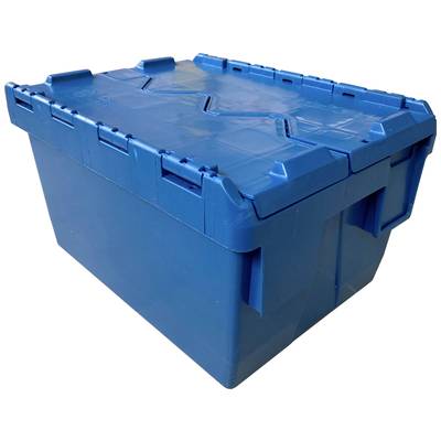 VISO DSW4321 Klappdeckelbox (B x H x T) 400 x 200 x 300 mm Blau 1 St.