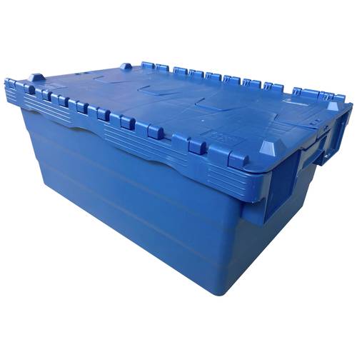 Thumbnail - VISO DSW5527 Klappdeckelbox (B x H x T) 400 x 320 x 300 mm Blau 1 St.