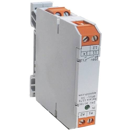 Appoldt RM11-1W 230Vac Koppelrelais Nennspannung: 230 V/AC Schaltstrom (max.): 8 A 1 Wechsler 1 St.