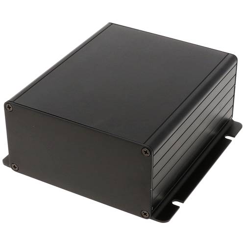 Hammond Electronics 1455NF1201BK Universal-Gehäuse 120 x 103 x 53 Aluminium Schwarz 1 St.