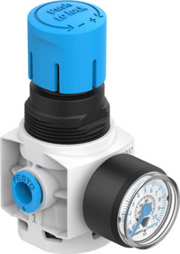 FESTO Druckregelventil 8086638 MS2-LR-QS6-D6-AR-BAR-B  Gehäusematerial PA Dichtungsmaterial NBR 1 St.