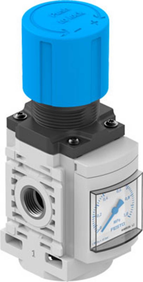 FESTO Druckregelventil 8099359 MS4-LR-1/4-D6-AG-MPA-B  Gehäusematerial Polyamid Dichtungsmaterial NBR 1 St.