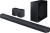Samsung Q-Soundbar, 9.1.4 Kanäle, 540 W, DTS:X, Dolby Atmos, Dolby TrueHD, High Definition Audio (HD Audio), 160 W, Schw