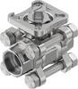 FESTO VZBE-1/2-WA-63-T-2-F0304-V15V15 8089040 Kugelhahn 1 St.