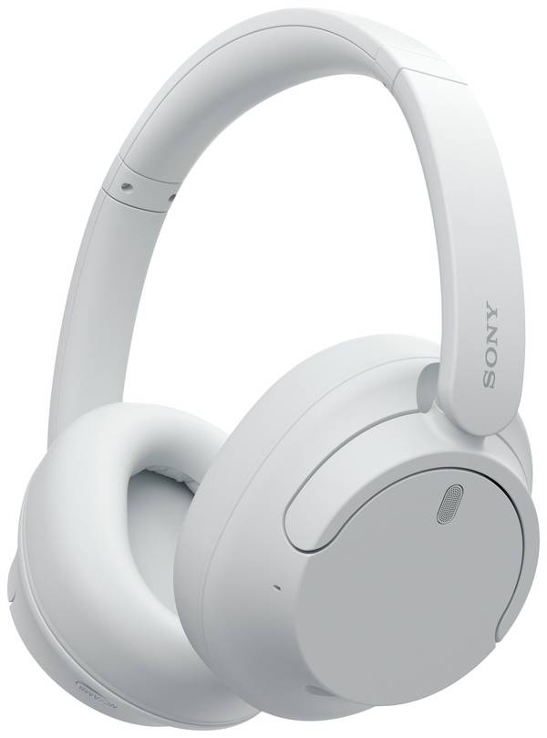 Sony WH-CH720N Over Ear Headset Bluetooth® Stereo Weiß Mikrofon-Rauschunterdrückung, Noise Cancelling Headset, Klang-Personalisierung, Lautstärkeregelung, Schwenkbare Ohrmuscheln