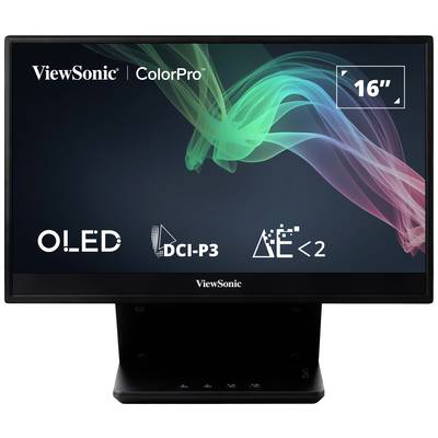 Viewsonic VP16-OLED LED-Monitor  EEK B (A - G) 40.6 cm (16 Zoll) 1920 x 1080 Pixel 16:9 1 ms Micro HDMI™, USB-C® OLED