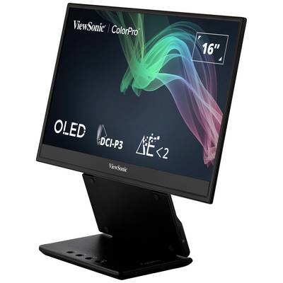 Viewsonic VP16-OLED Portabler Monitor EEK B (A - G) 40.6 cm (16 Zoll) 1920 x 1080 Pixel 16:9 1 ms Micro HDMI™, USB-C® OL-18