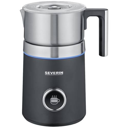 Thumbnail - Severin SM 3587 SM 3587 Milchaufschäumer Edelstahl (gebürstet), Schwarz (matt) 500 W