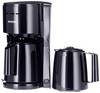 Severin KA 9307 Kaffeemaschine Schwarz Fassungsvermögen Tassen=8 Isolierkanne