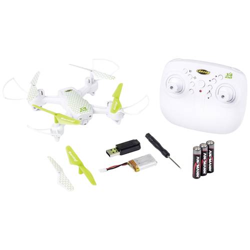 Carson Modellsport X4 Quadcopter 210 2.4G 100% RTF Quadrocopter RtF Weiß