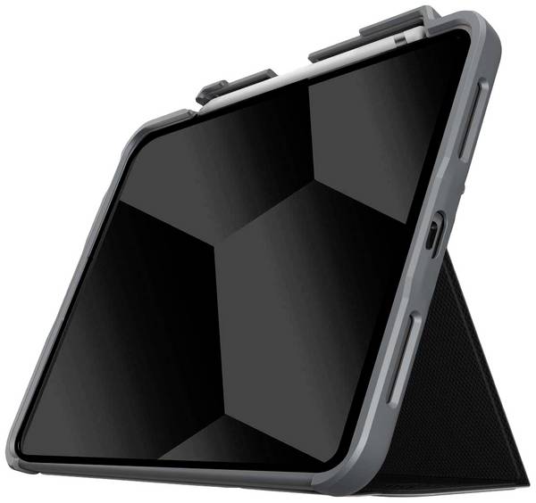 STM Goods Dux Plus Tablet-Cover Apple iPad 10.9" (Gen.10, 2022), iPad 10.9" (A16, 2025) 27,7 cm (10,9") Book Cover Schwarz, Transparent