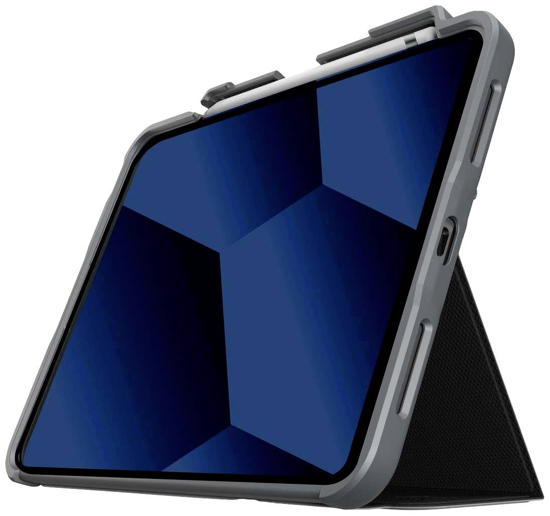 STM GOODS Dux Plus BookCase Passend für Apple-Modell: iPad 10.9 (10. Generation) Blau, Transpar