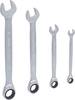 KS Tools 503.4204 5034204 Ring-Ratschenschlüssel-Satz Schlüsselweite (Metrisch) 10 - 19 mm