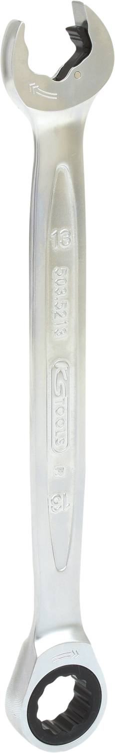 KS Tools 503.5213 5035213 Maul-Ringratschenschlüssel Schlüsselweite (Metrisch) 13 mm
