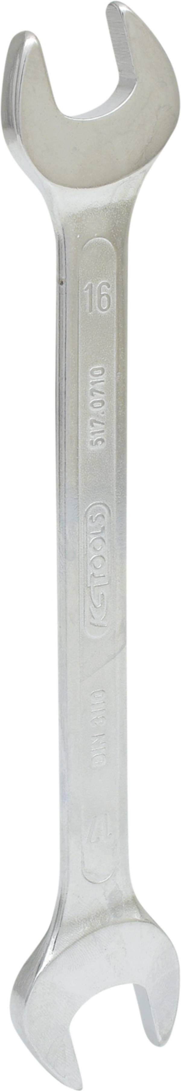 KS Tools 517.0710 5170710 Doppel-Maulschlüssel  Schlüsselweite (Metrisch) 16 - 17 mm