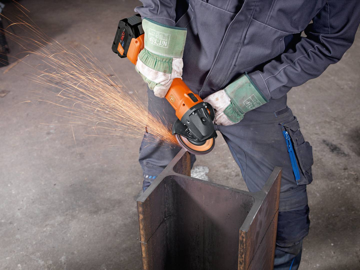 Fein CCG 18-125-10 AS 71220261000 Akku-Winkelschleifer 125 mm ohne  