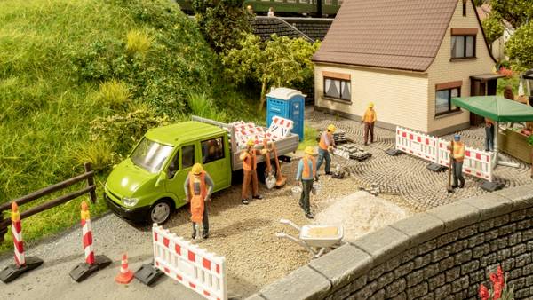NOCH H0 Themenwelt Straßenarbeiten 16262  Fertigmodell