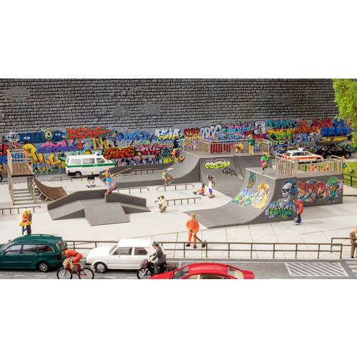 NOCH 66834 H0 micro-motion Skatepark Bausatz