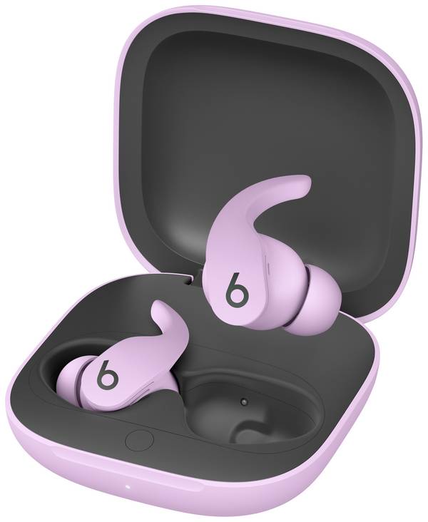 Beats Fit Pro  In Ear Kopfhörer Bluetooth® Stereo Hellviolett Noise Cancelling Ladecase, Schweißresistent, Wasserabweisend, Ohrbügel