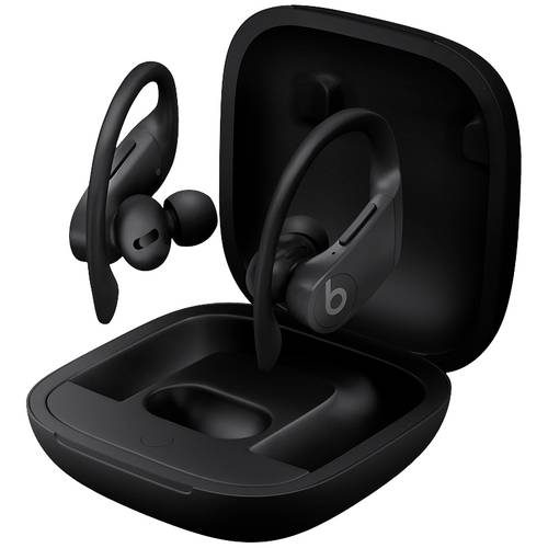 Beats Powerbeats Pro In Ear Kopfhörer Bluetooth® Stereo Schwarz Mikrofon-Rauschunterdrückung Ladecase, Schweißresistent,...