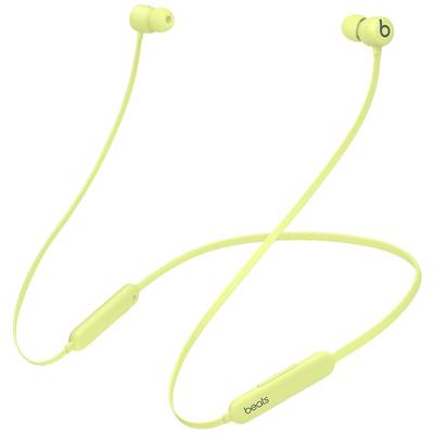 Beats Flex  In Ear Kopfhörer Bluetooth® Stereo Yuzugelb  Nackenband, Lautstärkeregelung
