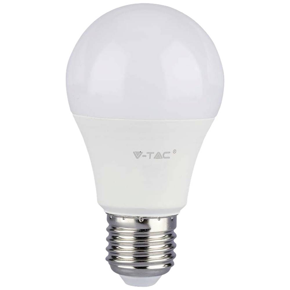 V-TAC 21177 LED-lamp Energielabel F (A G) E27 Peer 11 W = 75 W Warmwit (Ø x l) 60 mm x 110 mm 1 stuk