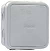 Fibox 8600670 Abzweigkasten (L x B x H) 90 x 90 x 49 mm Grau (RAL 7035) IP65 1 St.