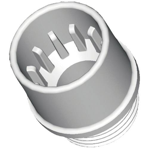 Fibox IES Zuführung Polypropylen Grau 1 St.