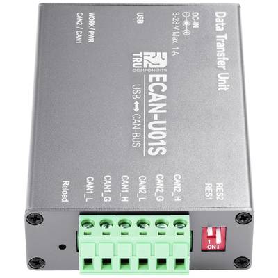 TRU COMPONENTS TC-ECAN-U01S CAN Umsetzer USB, CAN Bus 8 V/DC, 28 V/DC 1 St. kaufen TRU COMPONENTS TC-ECAN-U01S CAN Umsetzer USB, CAN Bus 8 V/DC, 28 V/DC 1 St. kaufen