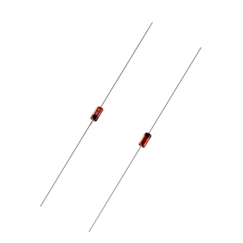 DIOTEC Z-Diode ZPD5.1 Gehäuseart (Halbleiter) DO-35 Zener-Spannung 5.1 V Leistung (max) P(TOT)