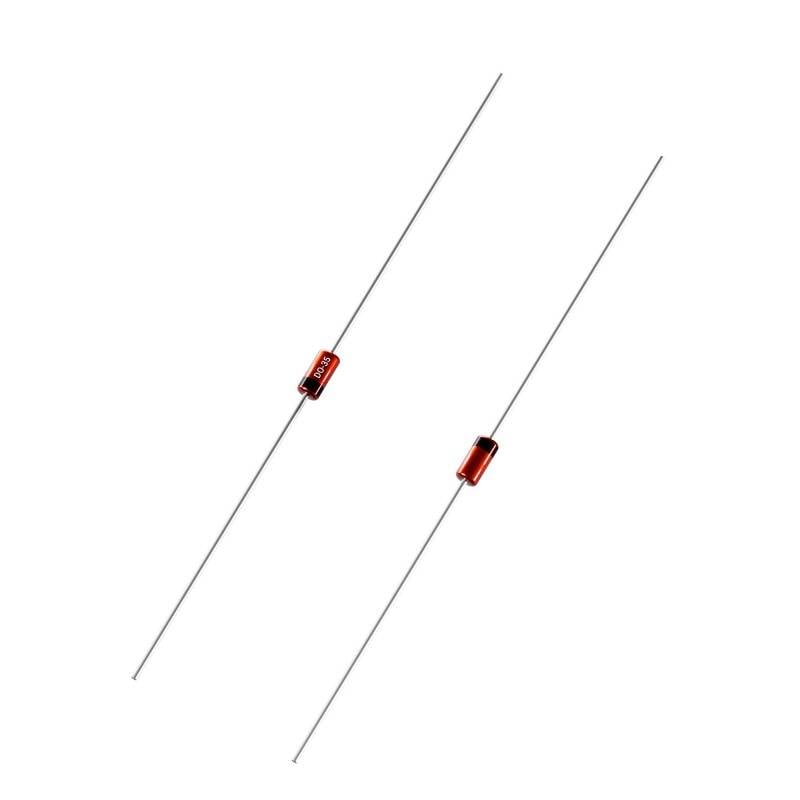 Diotec Z-Diode ZPD62 Gehäuseart (Halbleiter) DO-35 Zener-Spannung 62 V Leistung (max) P(TOT) 0.5 W Sperrspannung U(R) 44...