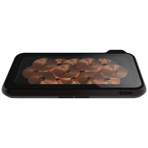 ZENS Induktions-Ladegerät Liberty Series Glass Edition Wireless Charger ZEDC09G/00 Schwarz