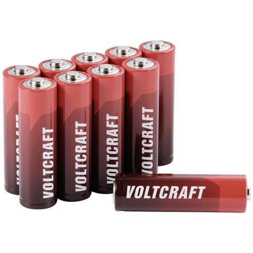 VOLTCRAFT Industrial LR6 Mignon (AA)-Batterie Alkali-Mangan 3000 mAh 1.5 V 10 St.