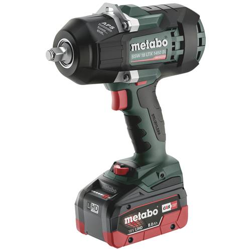 Metabo SSW 18 LTX 1450 BL 602401810 Akku-Schlagschrauber 1450 Nm 19 V Anzahl mitgelieferte Akkus 2 LiHD bürstenlos, inkl...