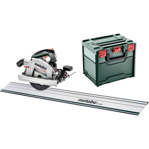 Metabo Set KS 18 LTX 66 BL Akku-Handkreissäge-Set Schnitttiefe max. (90°) 66 mm inkl. Koffer, inkl. Führungsschiene, ohn...