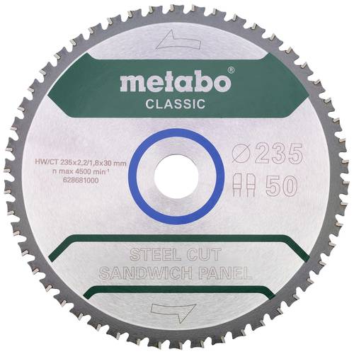 Metabo 628683000 Kreissägeblatt 235 x 30 mm Zähneanzahl: 50 1 St.