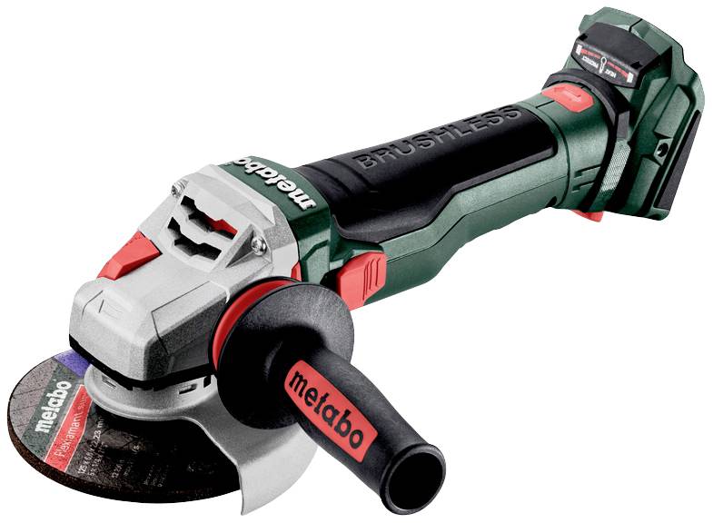 Metabo WB 18 LTX BL 15-125 Quick 601730850 Vinkelslip batteridriven 125 mm borstfri, exkl. batteri/laddare, Utan laddare 18 V