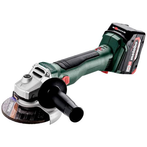 Metabo W 18 L BL 9-125 602374510 Akku-Winkelschleifer 125 mm bürstenlos, inkl. 2. Akku, inkl. Koffer, inkl. Ladegerät, m...