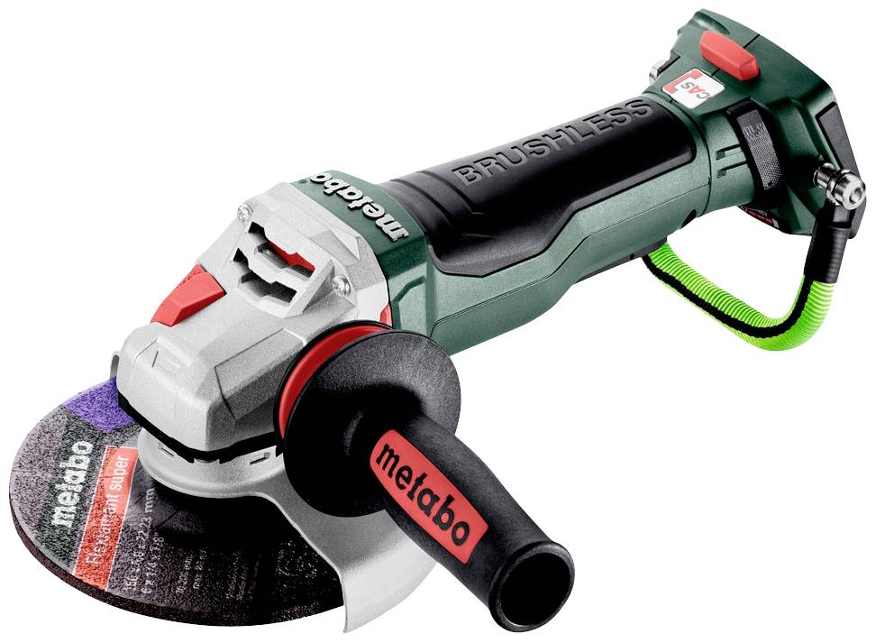 Metabo WPBA 18 LTX BL 15-150 Quick DS 601745840 Vinkelslip batteridriven 150 mm borstfri, inkl. väska, exkl. batteri/laddare, Utan laddare 18 V
