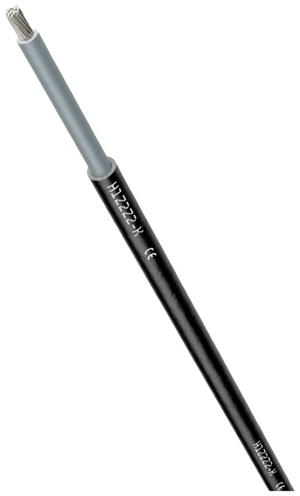 LAPP H1Z2Z2-K 1023760/500 Photovoltaikkabel 1 x 6 mm² Schwarz Meterware