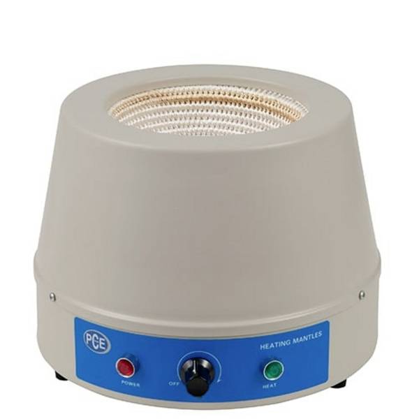 PCE Instruments Heizhaube PCE-HM 1000 für 1000ml Rundkolben |max. 450°C |Leistung 350 W |stufenlos regelbar |Controller