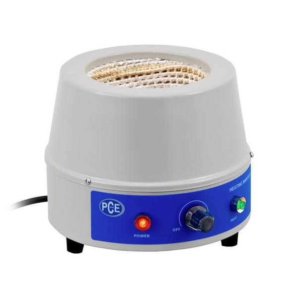 PCE Instruments Heizhaube PCE-HM 500 für 500ml Rundkolben |max. 450°C |Leistung 250 W |stufenlos regelbar |Controller