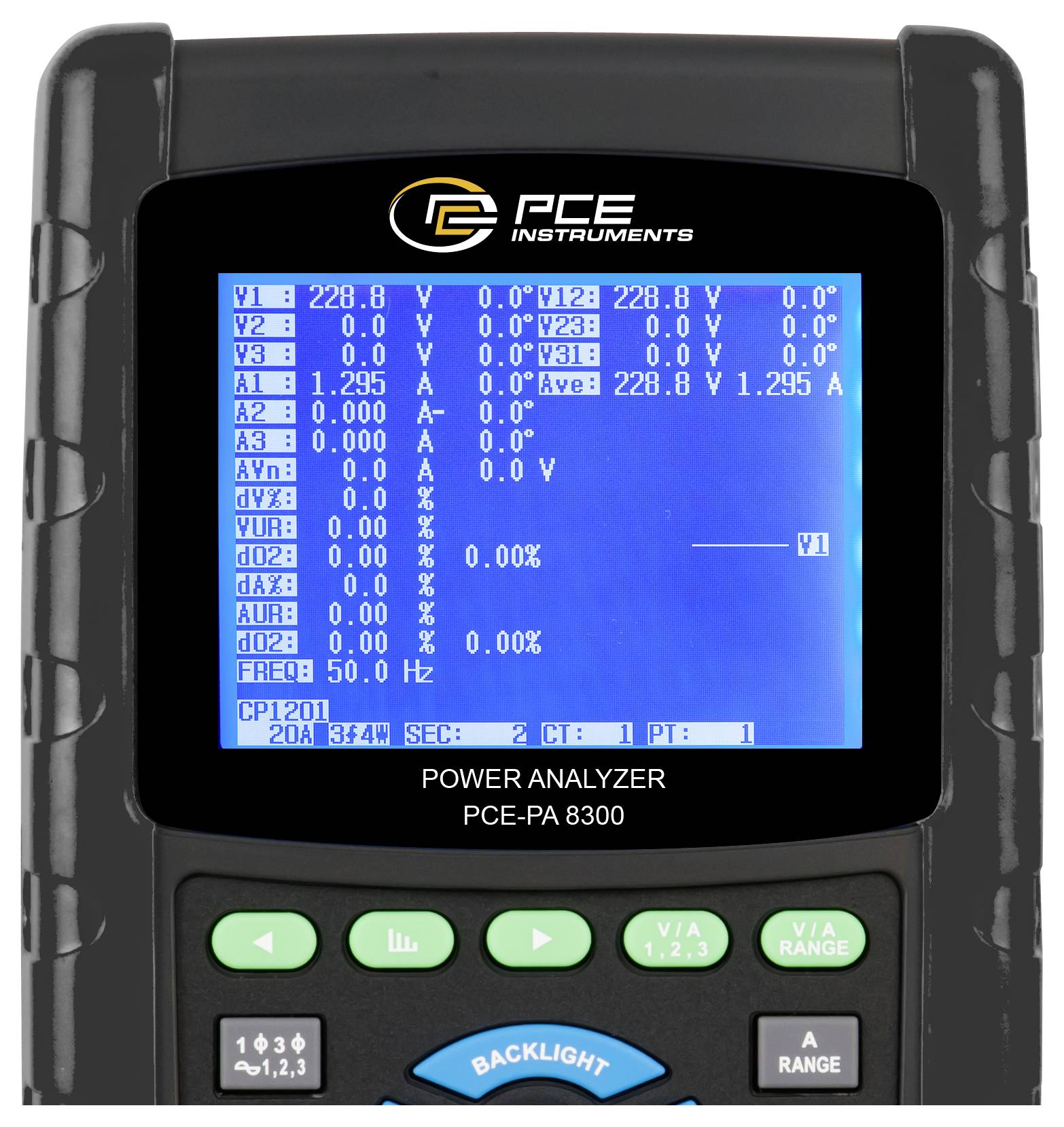 PCE Instruments Leistungsmessgerät PCE-PA 8300-2-3