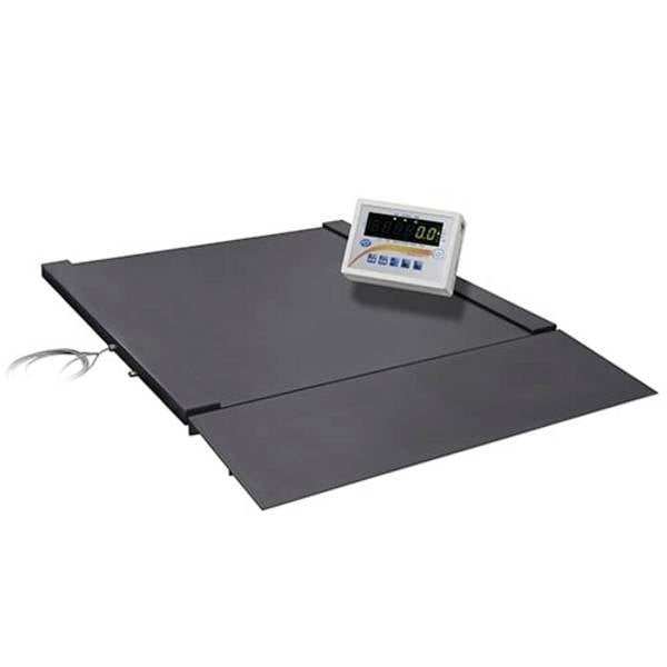 PCE Instruments Durchfahrwaage PCE-SD 300 SST bis 300 kg |Ablesbarkeit 0,1 kg |Edelstahl |inkl. Eichung M III